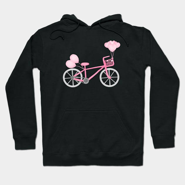 Bike Love Hoodie by Aisiiyan